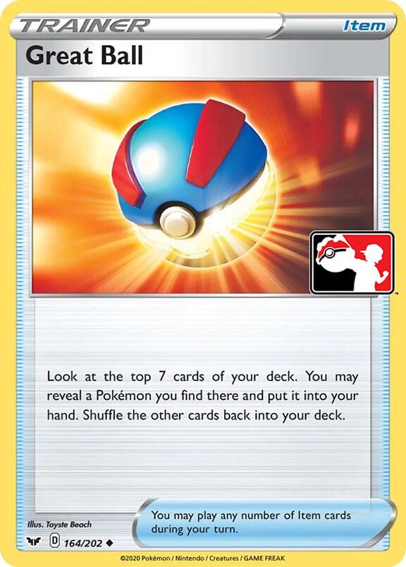 Great Ball - 164/202 [Prize Pack Series Cards]