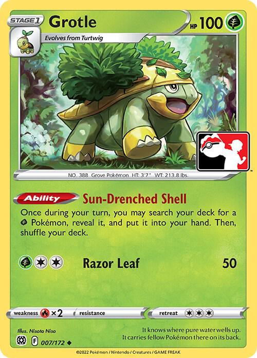 Grotle - 007/172 [Prize Pack Series Cards]