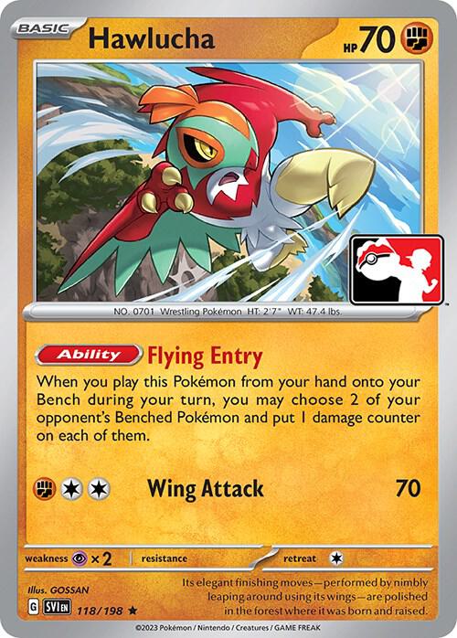 Hawlucha - 118/198 [Prize Pack Series Cards]