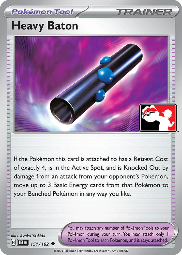 Heavy Baton - 151/162 [Prize Pack Series Cards]