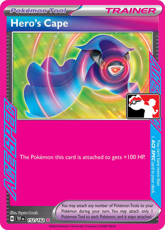 Hero's Cape - 152/162 [Prize Pack Series Cards]