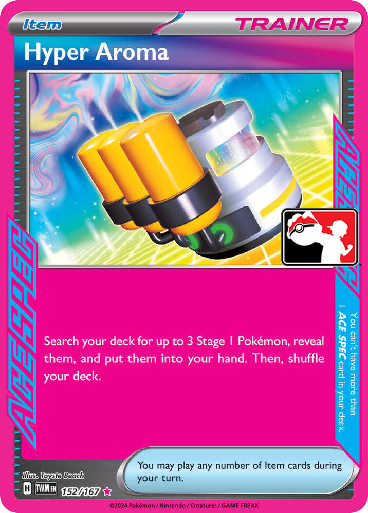 Hyper Aroma - 152/167 [Prize Pack Series Cards]