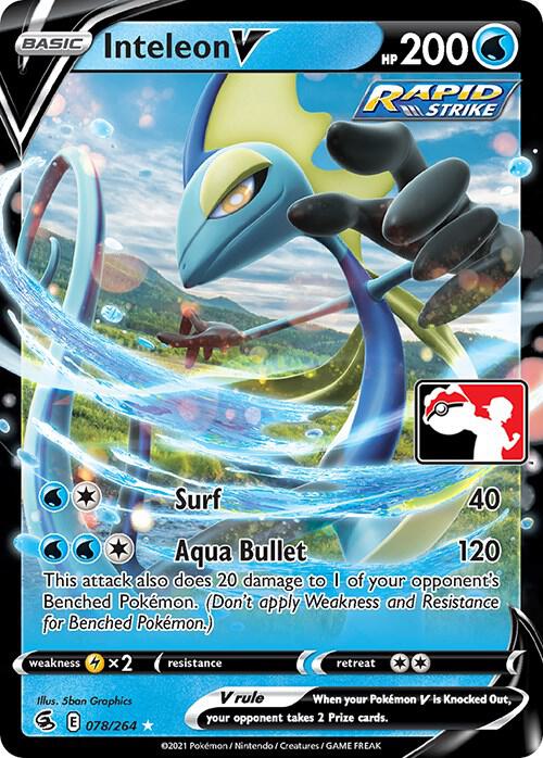 Inteleon V - 078/264 [Prize Pack Series Cards]
