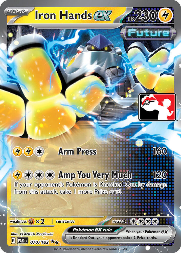 Iron Hands ex - 070/182 [Prize Pack Series Cards]