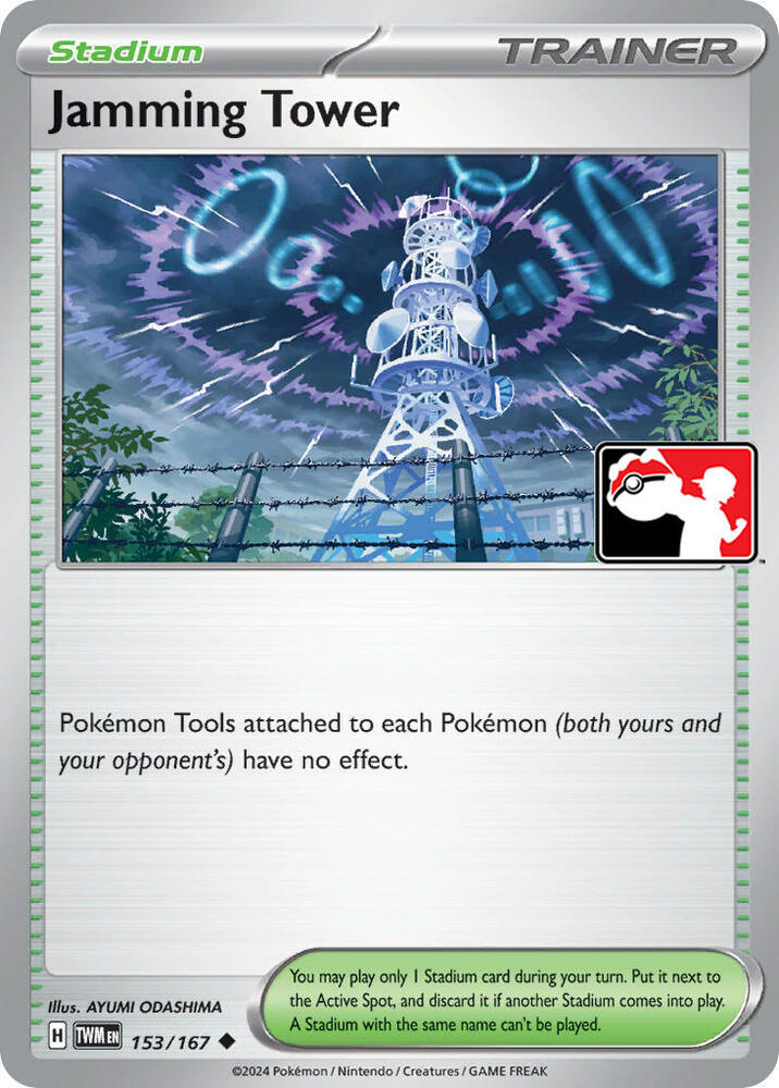 Jamming Tower - 153/167 [Prize Pack Series Cards]
