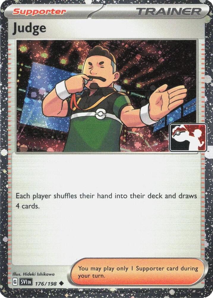 Judge - 176/198 (Cosmos Holo) [Prize Pack Series Cards]