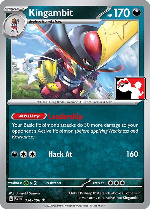 Kingambit - 134/198 [Prize Pack Series Cards]