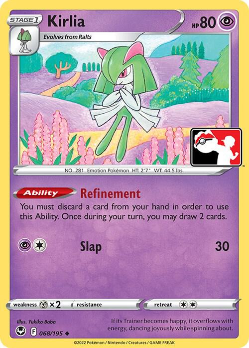 Kirlia - 068/195 [Prize Pack Series Cards]