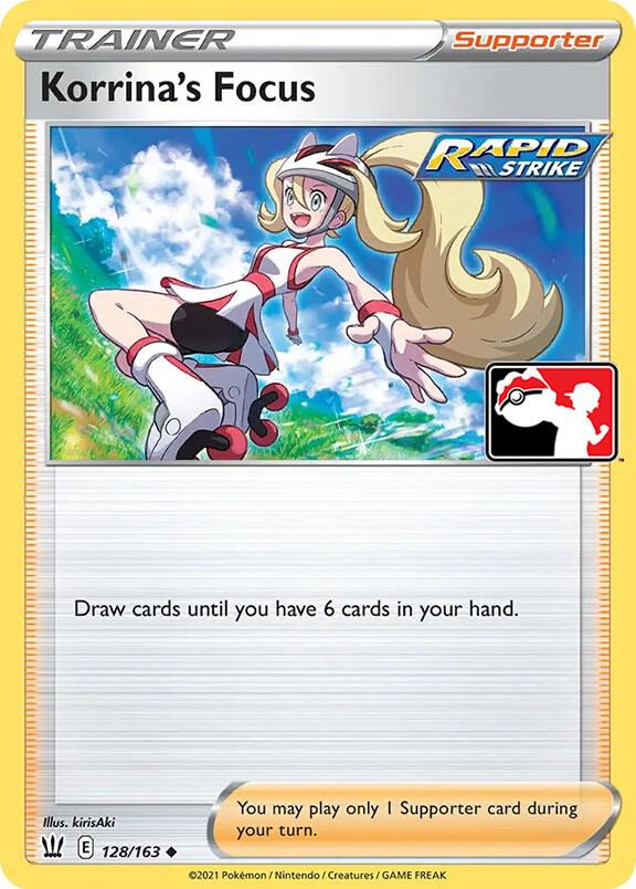 Korrina's Focus - 128/163 [Prize Pack Series Cards]