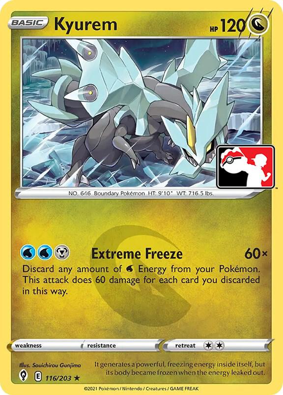 Kyurem - 116/203 [Prize Pack Series Cards]