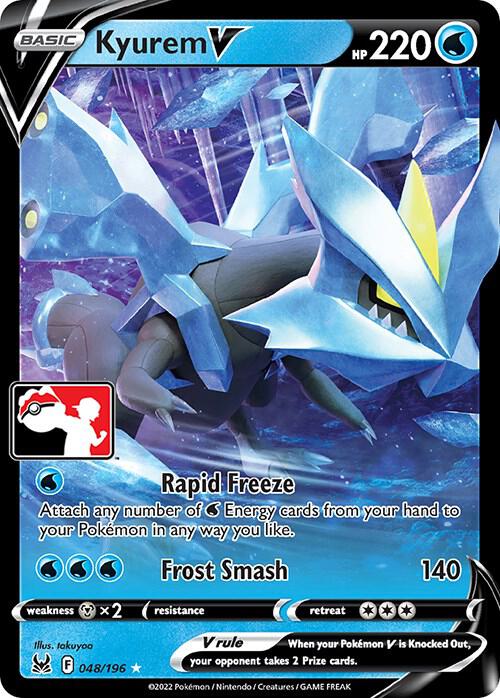 Kyurem V - 048/196 [Prize Pack Series Cards]