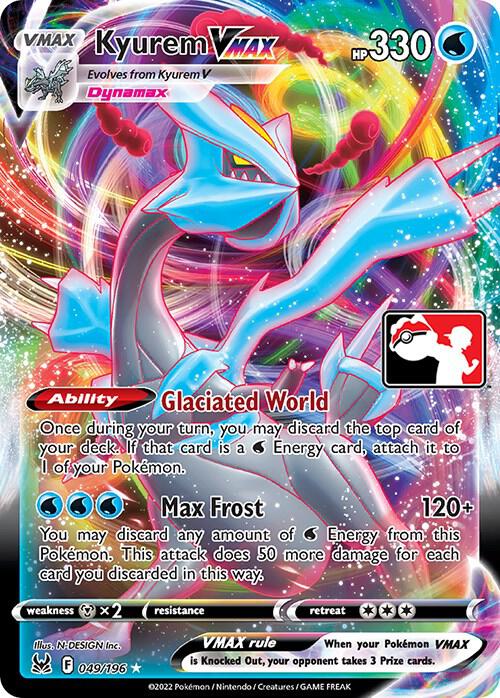 Kyurem VMAX - 049/196 [Prize Pack Series Cards]