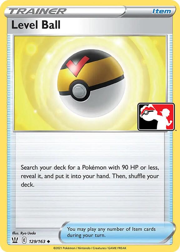 Level Ball - 129/163 [Prize Pack Series Cards]