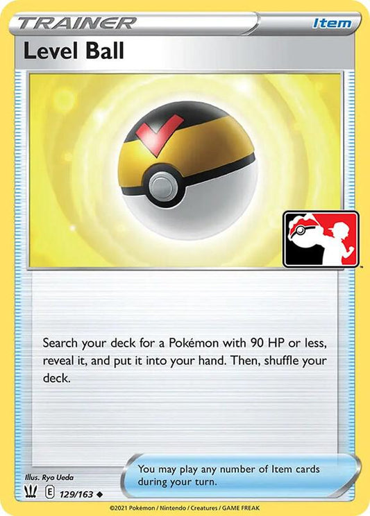 Level Ball - 129/163 [Prize Pack Series Cards]
