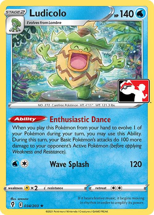Ludicolo - 034/203 [Prize Pack Series Cards]