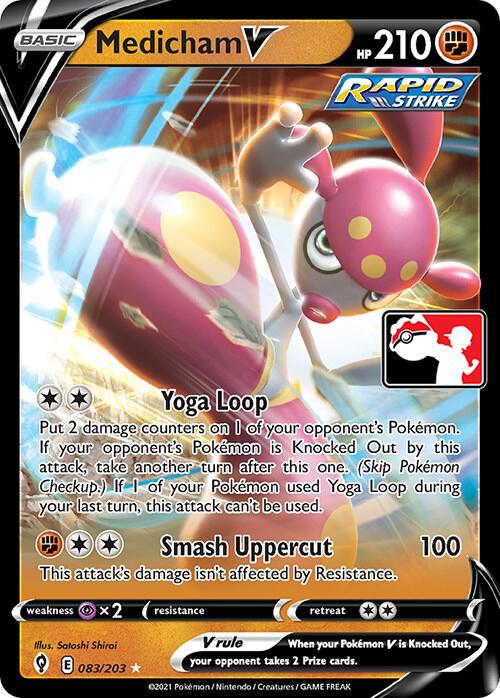 Medicham V - 083/203 [Prize Pack Series Cards]
