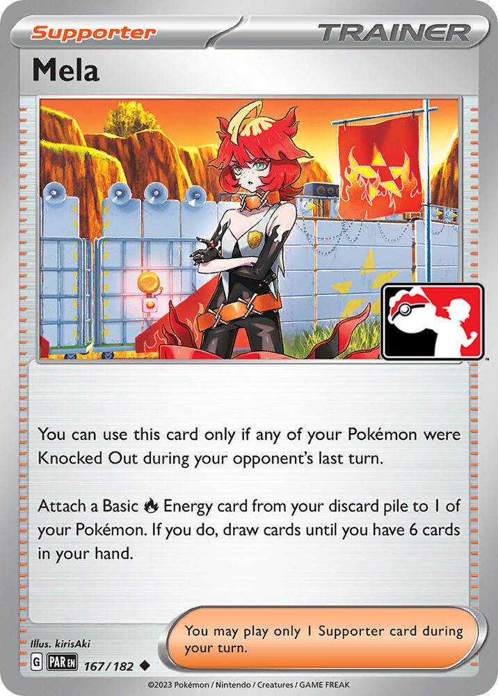 Mela - 167/182 [Prize Pack Series Cards]