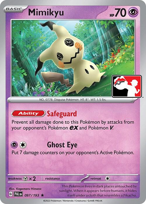 Mimikyu - 097/193 [Prize Pack Series Cards]