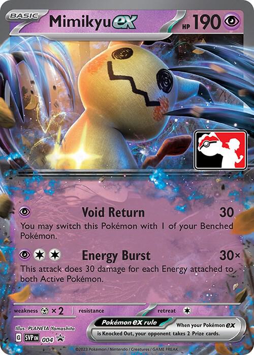 Mimikyu ex - 004 [Prize Pack Series Cards]