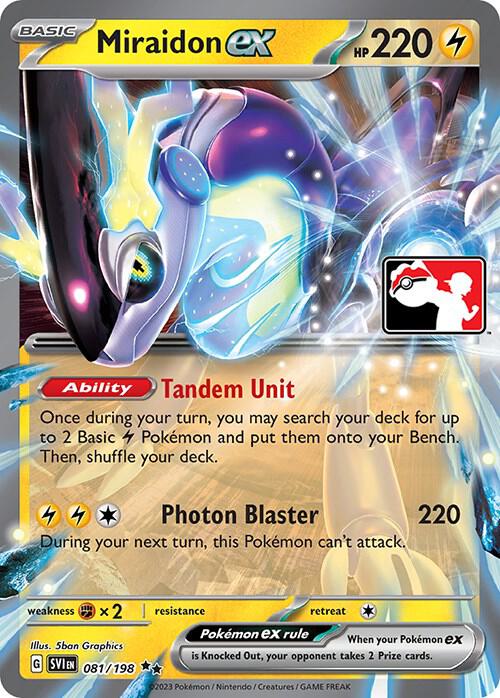 Miraidon ex - 081/198 [Prize Pack Series Cards]
