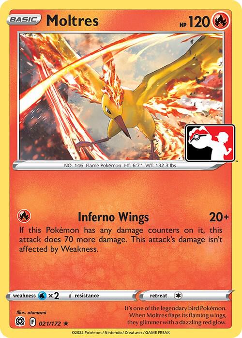 Moltres - 021/172 [Prize Pack Series Cards]