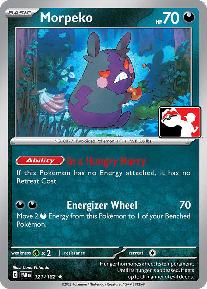 Morpeko - 121/182 [Prize Pack Series Cards]