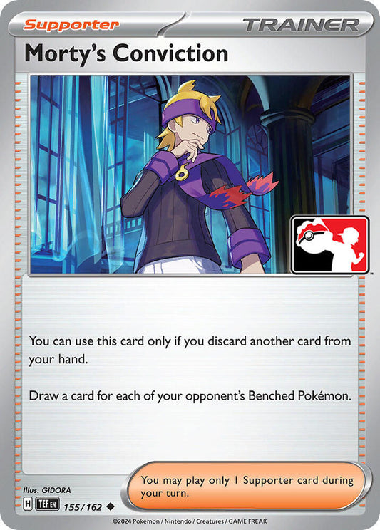 Morty's Conviction - 155/162 [Prize Pack Series Cards]