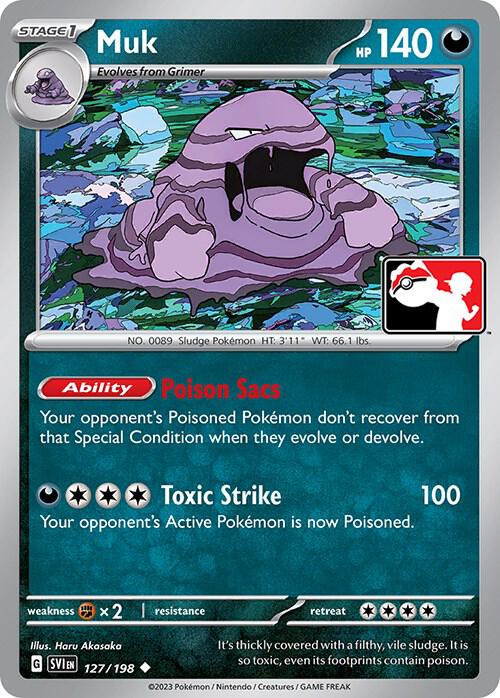 Muk - 127/198 [Prize Pack Series Cards]