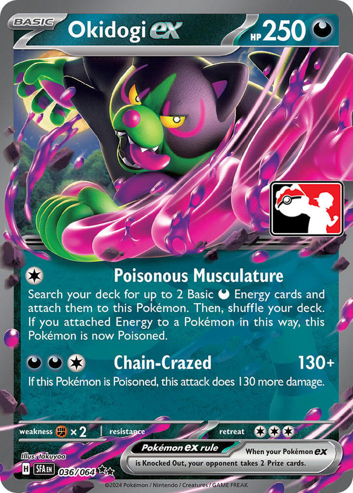 Okidogi ex - 036/064 [Prize Pack Series Cards]