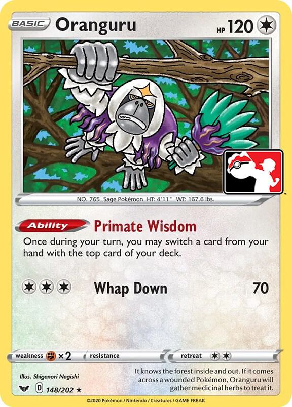 Oranguru - 148/202 [Prize Pack Series Cards]