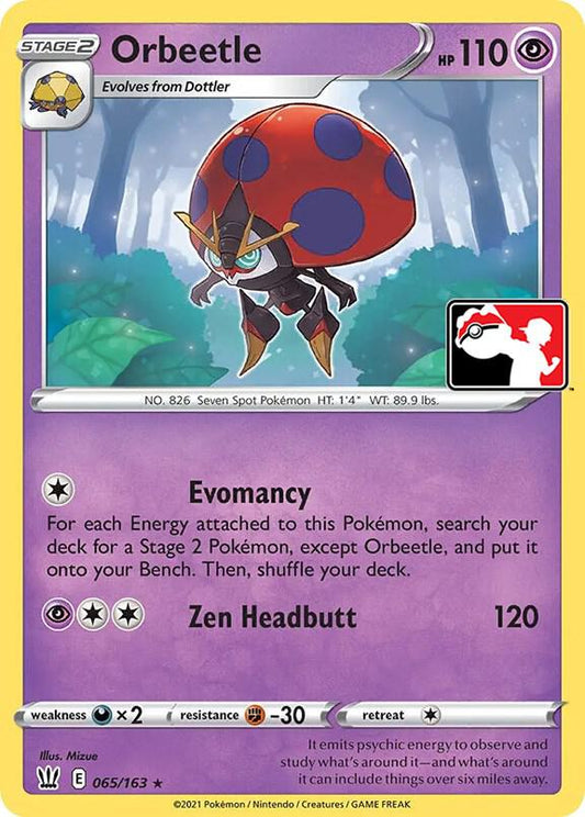Orbeetle - 065/163 [Prize Pack Series Cards]