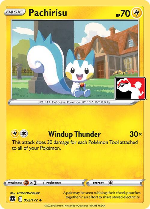 Pachirisu - 052/172 [Prize Pack Series Cards]