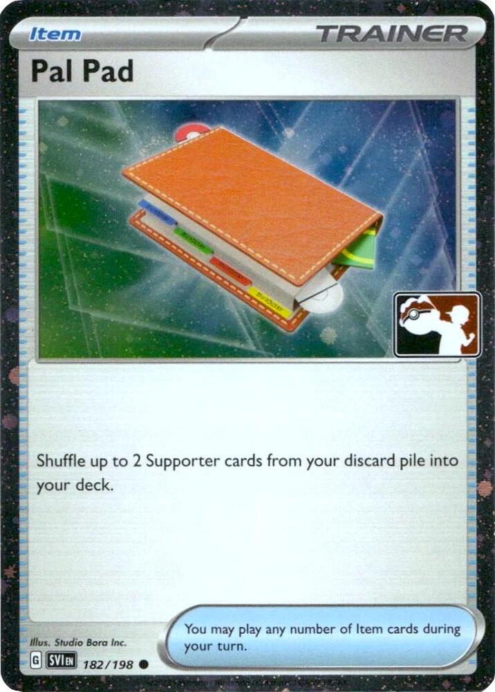 Pal Pad - 182/198 (Cosmos Holo) [Prize Pack Series Cards]
