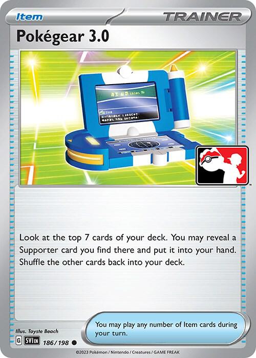 Pokegear 3.0 - 186/198 [Prize Pack Series Cards]
