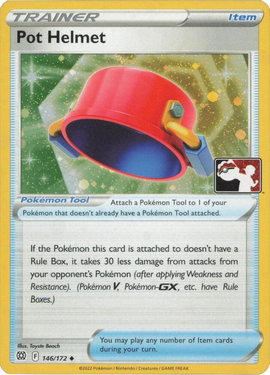 Pot Helmet - 146/172 (Cosmos Holo) [Prize Pack Series Cards]