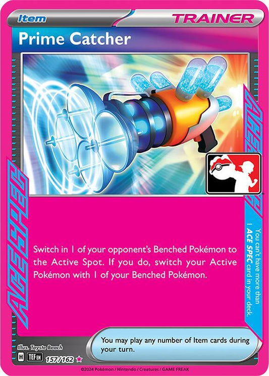 Prime Catcher - 157/162 [Prize Pack Series Cards]