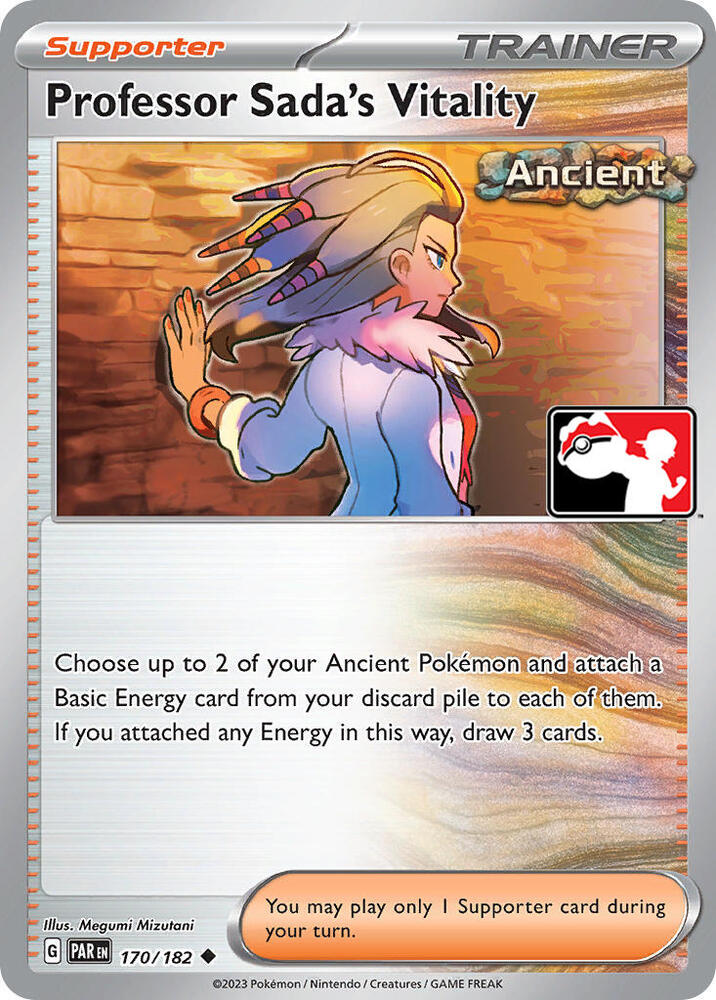 Professor Sada's Vitality - 170/182 [Prize Pack Series Cards]