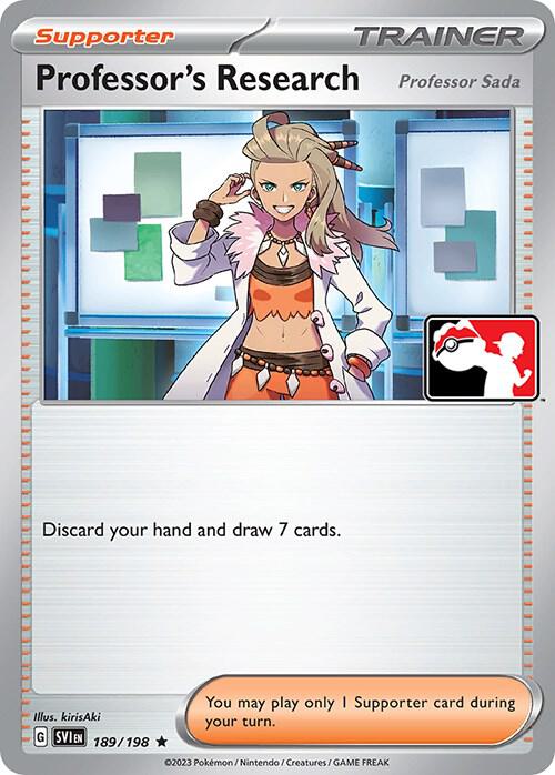 Professor's Research [Professor Sada] - 189/198 [Prize Pack Series Cards]