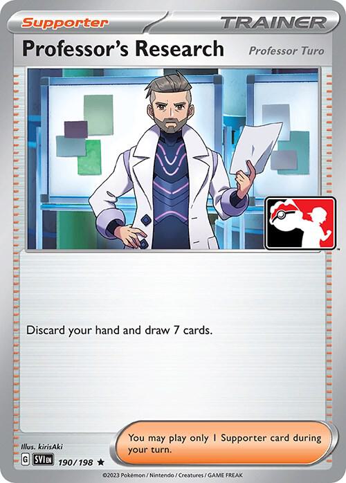 Professor's Research [Professor Turo] - 190/198 [Prize Pack Series Cards]