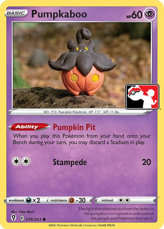 Pumpkaboo - 076/203 [Prize Pack Series Cards]