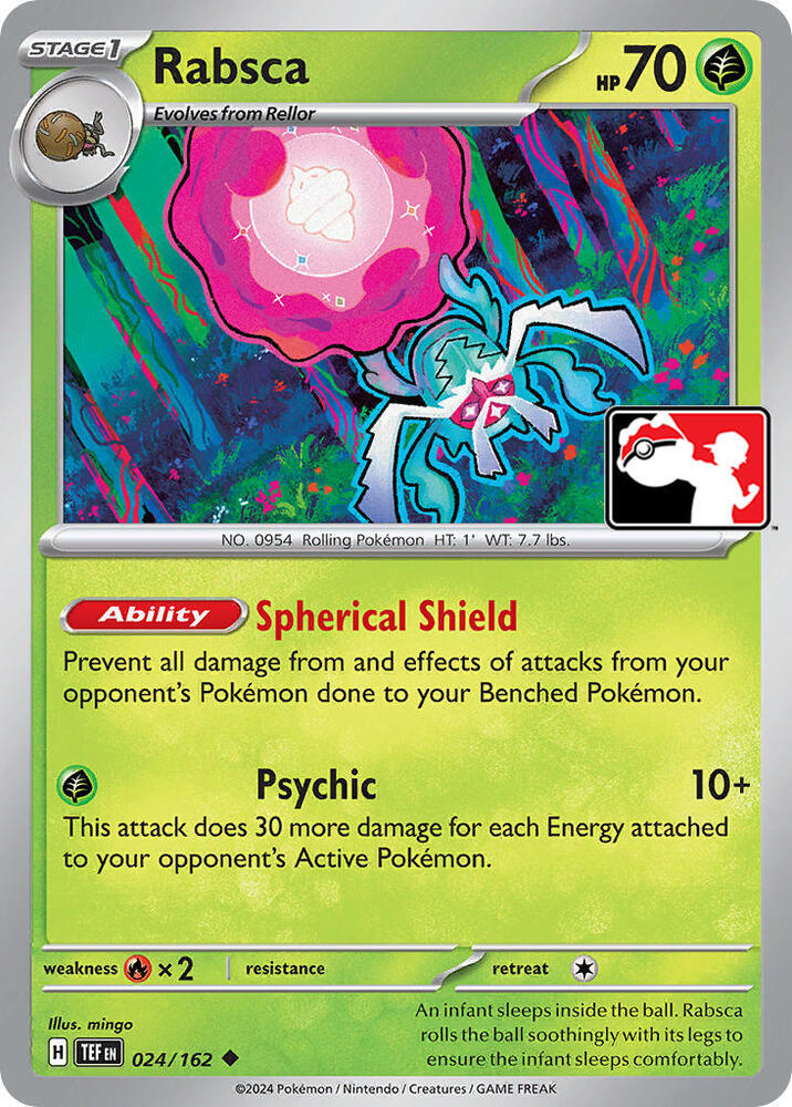 Rabsca - 024/162 [Prize Pack Series Cards]
