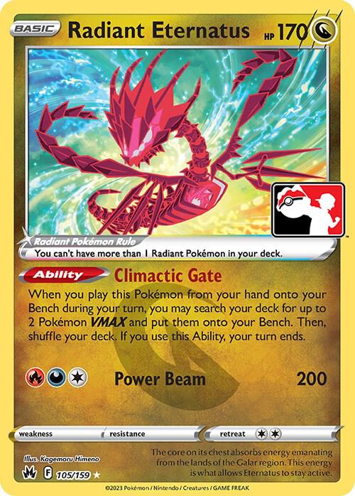 Radiant Eternatus - 105/159 [Prize Pack Series Cards]