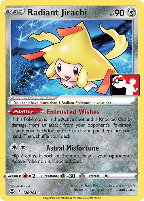 Radiant Jirachi - 120/195 [Prize Pack Series Cards]