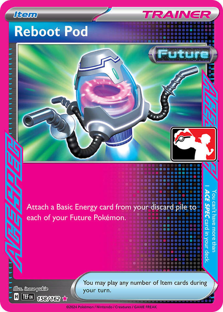 Reboot Pod - 158/162 [Prize Pack Series Cards]