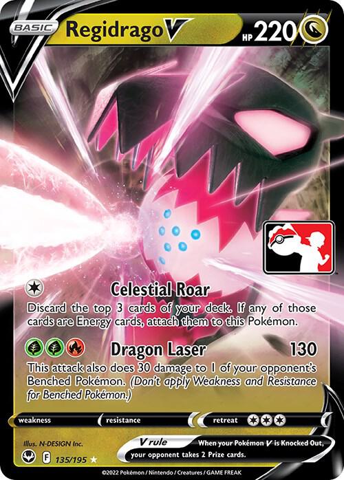 Regidrago V - 135/195 [Prize Pack Series Cards]