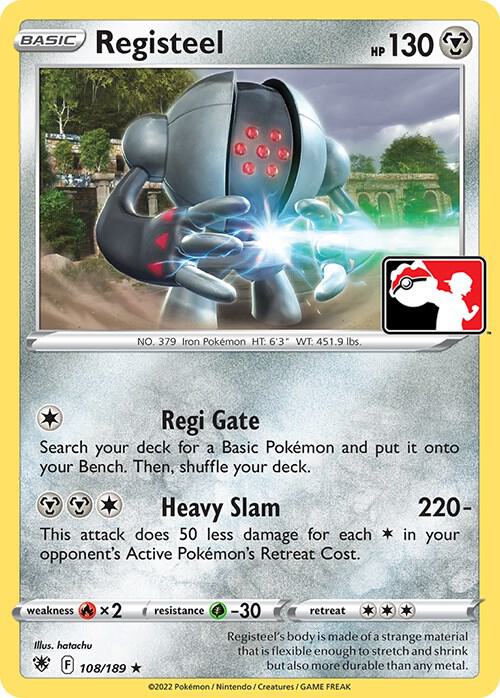 Registeel - 108/189 [Prize Pack Series Cards]