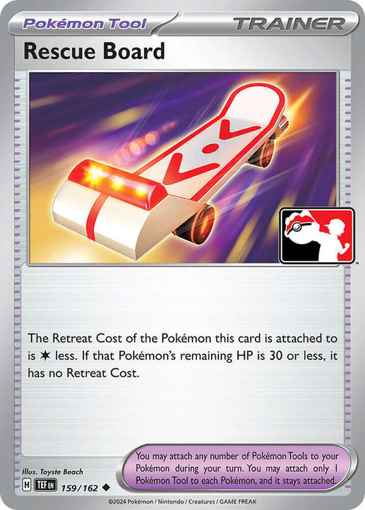 Rescue Board - 159/162 [Prize Pack Series Cards]