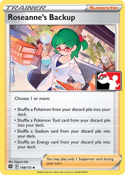 Roseanne's Backup - 148/172 [Prize Pack Series Cards]
