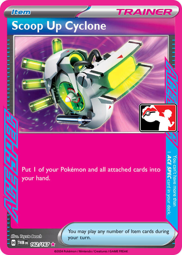 Scoop Up Cyclone - 162/167 [Prize Pack Series Cards]