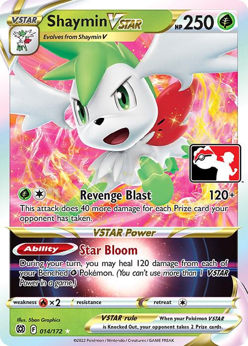 Shaymin VSTAR - 014/172 [Prize Pack Series Cards]